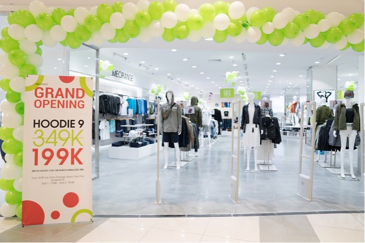 hương hiệu thời trang quốc dân – Lime Orange tưng bừng khai trương chi nhánh “khủng” tại AEON Mall Tân Phú 30 Bờ Bao Tân Thắng P Sơn Kỳ Q Tân Phú - image 3