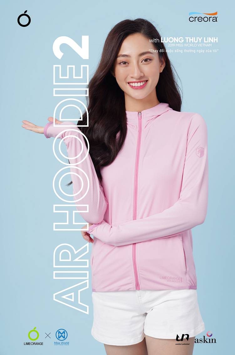 [ AIR HOODIE 2 ]  FASHION STAR x HOA HẬU LƯƠNG THÙY LINH - THAY ĐỔI CUỘC SỐNG THƯỜNG NGÀY CỦA TÔI - image 1